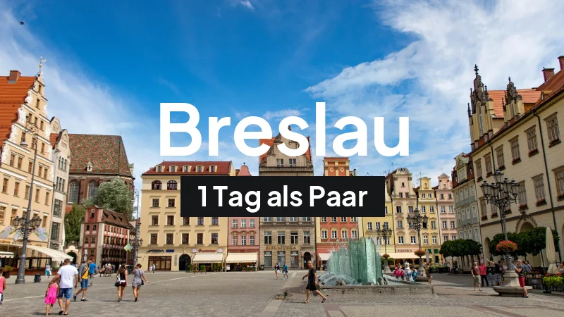 Breslau, Polen: Städtereise für 1 Tag im Oktober