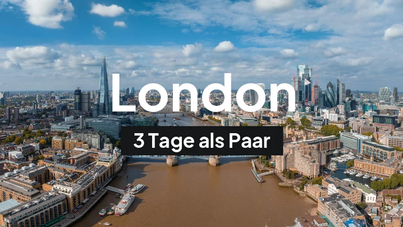 London, England: Städtereise für 3 Tage im April
