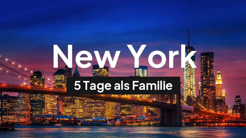 New York, USA: Städtereise für 5 Tage im April