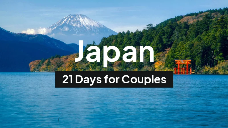 Japan Itinerary in June: 21-Day Route for Couples